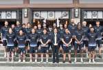 鹿児島レブナイズの選手ら
