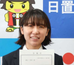 日置市の地域おこし協力隊員、「ひおきカメカメ団」デジタル隊長となった森山美里さん＝日置市役所