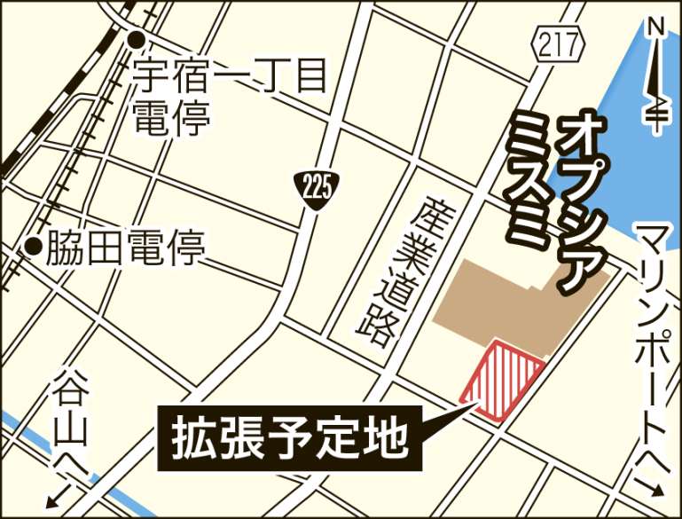 〈関連＝取得した拡張予定地はどこ？〉Ｍｉｓｕｍｉが取得した土地を地図で確認する