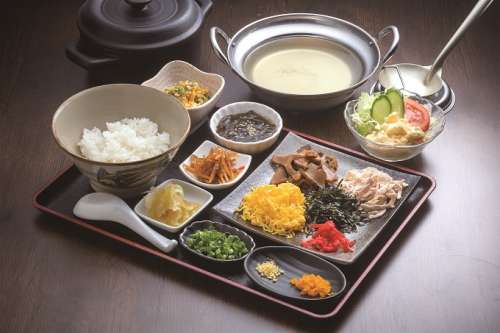 鶏飯もとじ