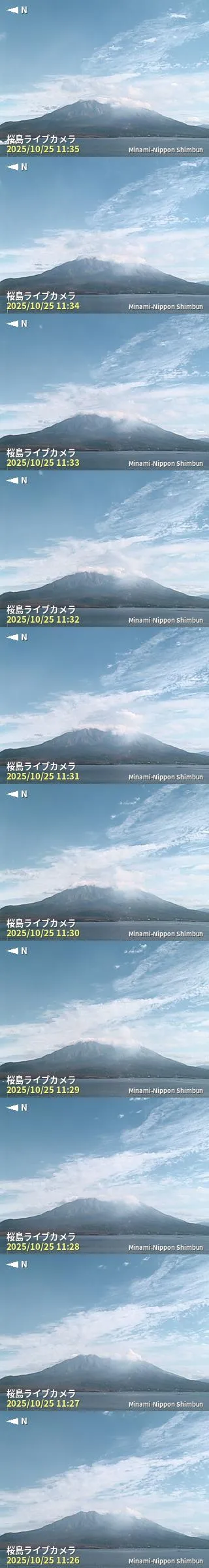 桜島ライブカメラ