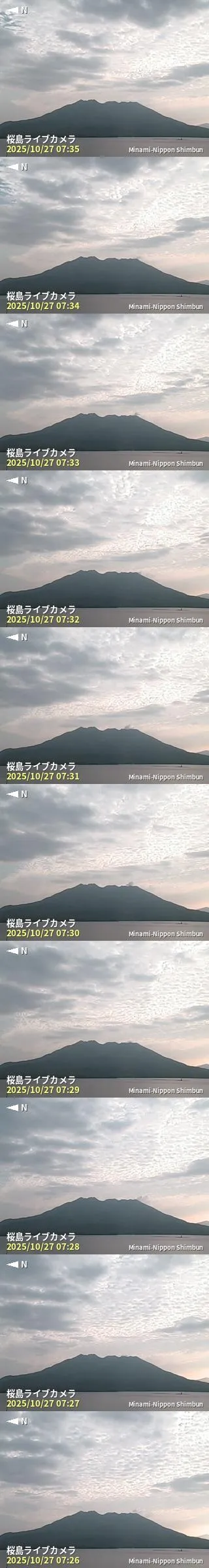 桜島ライブカメラ