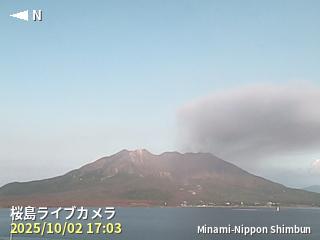 爆発・噴火の様子をクリックで表示